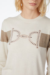 MAGLIA DA DONNA VASTERAS - Crema/corten | Vestrum