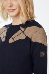 MAGLIONE DA DONNA CHENNAI - Crema/cammello | Vestrum