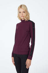 MAGLIA DA ALLENAMENTO DONNA NORWICK - Nero/corten | Vestrum