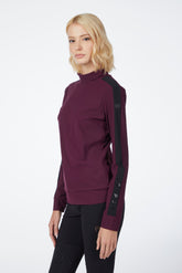 MAGLIA DA ALLENAMENTO DONNA NORWICK - Nero/corten | Vestrum