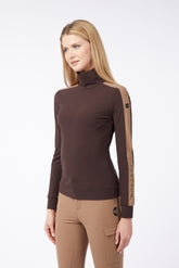 MAGLIA DA ALLENAMENTO DONNA NORWICK - Nero/corten | Vestrum