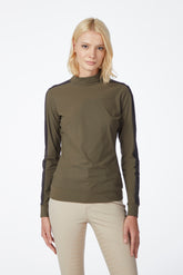 MAGLIA DA ALLENAMENTO DONNA NORWICK - Nero/corten | Vestrum