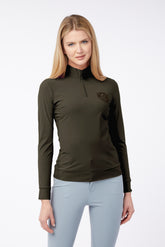 DRAMMEN WOMEN'S TRAINING TOP - Burgundy | Vestrum