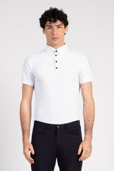 WEZEN MEN'S TRAINING POLO SHIRT - Optical white | Vestrum