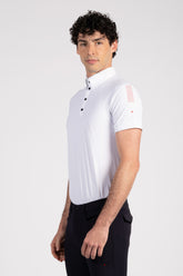 WEZEN MEN'S TRAINING POLO SHIRT - Optical white | Vestrum
