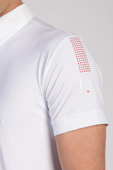WEZEN MEN'S TRAINING POLO SHIRT - Optical white | Vestrum