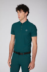 LECCO MEN'S SHORT-SLEEVED TRAINING TOP - Forest green | Vestrum