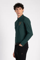 HINTERTUX MEN'S LONG-SLEEVED TRAINING TOP - Forest green | Vestrum