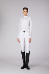HARBIN WOMEN'S LONG-SLEEVED SHOW SHIRT - Optical white | Vestrum