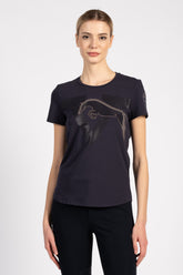 INTERLAKEN WOMEN'S T-SHIRT - Dark chocolate | Vestrum