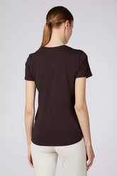 RABAT WOMEN'S T-SHIRT - Dark brown | Vestrum
