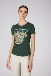 RABAT WOMEN'S T-SHIRT - Dark brown | Vestrum