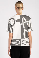 GRANADA T-SHIRT DA DONNA - Lana/verde foresta | Vestrum