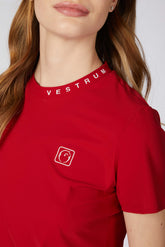 ULMA WOMEN'S TECHNICAL FABRIC T-SHIRT - Black | Vestrum