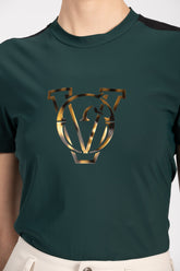 ANTIBES WOMEN'S TECHNICAL FABRIC T-SHIRT - Dark brown | Vestrum