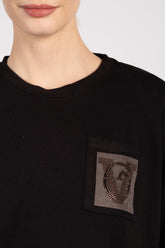 NIVELLES WOMEN'S SWEATER - Black | Vestrum