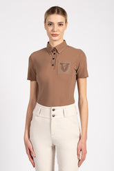 VOLTERRA WOMEN'S TECHNICAL FABRIC POLO SHIRT - Corten | Vestrum