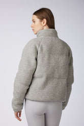 MONTECARLO GIUBBOTTO TEDDY DA DONNA - Grigio perla | Vestrum