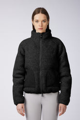 MONTECARLO GIUBBOTTO TEDDY DA DONNA - Grigio perla | Vestrum
