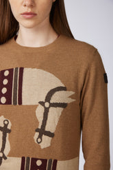 CHAMBERY MAGLIONE GIROCOLLO DA DONNA - Latte/beige | Vestrum