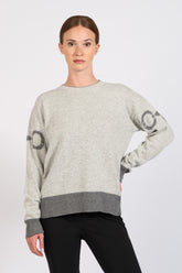 PAMPLONA MAGLIONE DA DONNA GIROCOLLO - Beige/latte | Vestrum