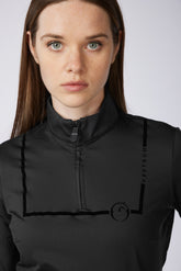 LOCARNO WOMEN'S TECHNICAL TOP - Black | Vestrum