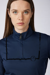 LOCARNO WOMEN'S TECHNICAL TOP - Blue | Vestrum