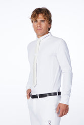 GEMINI MEN'S COMPETITION SHIRT - Optical white | Vestrum