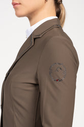 ALTAIR GIACCA DA CONCORSO DA DONNA CON STRASS - Dark olive green | Vestrum
