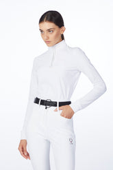 MAGLIA DA GARA A MANICHE LUNGHE DA DONNA MARKAB - Bianco ottico | Vestrum