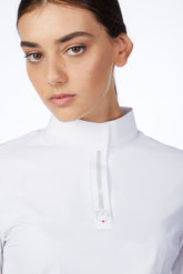 MAGLIA DA GARA A MANICHE LUNGHE DA DONNA MARKAB - Bianco ottico | Vestrum