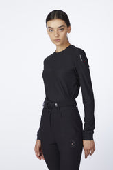 ALHENA MAGLIA DA ALLENAMENTO DONNA - Rosso rubino | Vestrum