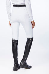 PANTALONI DA EQUITAZIONE BELLATRIX DA DONNA CON PRESA COMPLETA - Bianco ottico | Vestrum