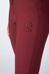 ANDROMEDA WOMEN'S RIDING TROUSERS WITH KNEE GRIP. - Optical white | Vestrum