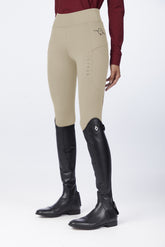 VEGA LEGGINGS DA EQUITAZIONE DA DONNA CON FULL GRIP - Nero | Vestrum