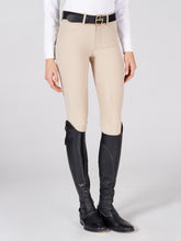 LAZISE WOMEN'S KNEE GRIP BREECHES WITH POCKETS ON THE BACK - Optical white | Vestrum