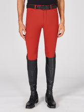 SAN DIEGO PANTALONI DA EQUITAZIONE DA UOMO CON GRIP AL GINOCCHIO - VESTIBILITÀ COMFORT - Nero | Vestrum