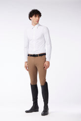 SAN DIEGO PANTALONI DA EQUITAZIONE DA UOMO CON GRIP AL GINOCCHIO - VESTIBILITÀ COMFORT - Nero | Vestrum