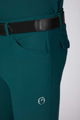 SAN DIEGO PANTALONI DA EQUITAZIONE DA UOMO CON GRIP AL GINOCCHIO - VESTIBILITÀ COMFORT - Nero | Vestrum