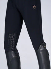 PANTALONI DA EQUITAZIONE PER BAMBINI SAN DIEGO CON RINFORZO AL GINOCCHIO - TESSUTO TK - Blu navy | Vestrum