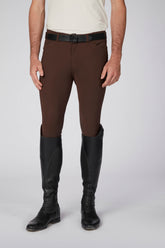 SAN DIEGO PANTALONI DA EQUITAZIONE DA UOMO CON GRIP AL GINOCCHIO - TESSUTO TK - Bianco ottico | Vestrum