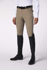 SAN DIEGO PANTALONI DA EQUITAZIONE DA UOMO CON GRIP AL GINOCCHIO - TESSUTO TK - Bianco ottico | Vestrum
