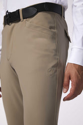 SAN DIEGO PANTALONI DA EQUITAZIONE DA UOMO CON GRIP AL GINOCCHIO - TESSUTO TK - Bianco ottico | Vestrum