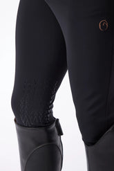 PANTALONI DA EQUITAZIONE DA UOMO STELVIO CON RINFORZO AL GINOCCHIO - TESSUTO TK - Blu navy | Vestrum