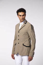 LECCE MEN'S COMPETITION JACKET - TK FABRIC - Pearl grey/black | Vestrum