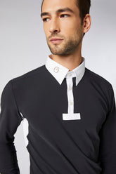 TENNO MEN'S LONG SLEEVE COMPETITION SHIRT - Black | Vestrum