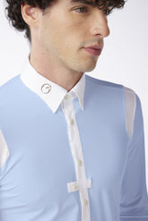 DUISBURG CAMICIA DA COMPETIZIONE UOMO - Blu | Vestrum