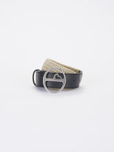 FARO BELT WITH VESTRUM BUCKLE - Blue navy/black | Vestrum
