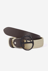 FARO BELT WITH VESTRUM BUCKLE - Blue navy/black | Vestrum