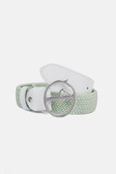 FARO BELT WITH VESTRUM BUCKLE - Frosty green/silver | Vestrum